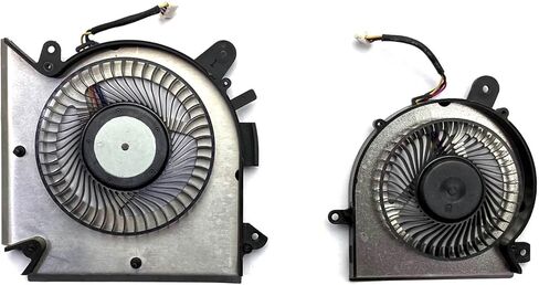 مروحة تبريد بديلة لوحدة المعالجة المركزية + وحدة معالجة الرسومات متوافقة مع MSI GF65 GF65 Thin PABD08008SH N413 PAAD06015SL N433 DC 5V in Kuwait