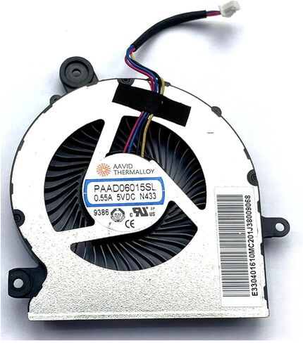 مروحة تبريد بديلة لوحدة المعالجة المركزية + وحدة معالجة الرسومات متوافقة مع MSI GF65 GF65 Thin PABD08008SH N413 PAAD06015SL N433 DC 5V in Kuwait