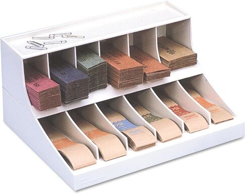 غلاف العملات المعدنية ورف الفواتير من MMF Industries، 10.63 × 5.38 × 8.31 بوصة، أسود (210470204) in Kuwait