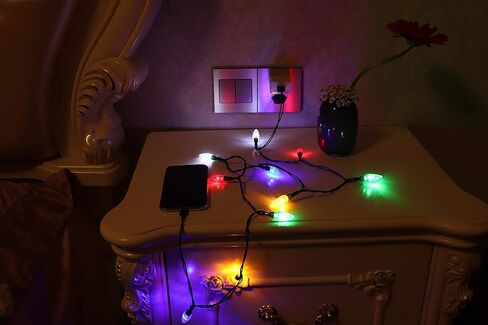 USB Christmas Light Phone Charger Cord 50inch Compatible with Type-C in Saudi Arabia