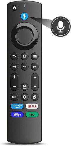 Replacement Voice Remote for Insignia/Toshiba/Hisense/AMZ/TCL/Pioneer Smart TVs/AMZ FireSmart Stick (4K, 4K Max, Lite, 2nd Gen, 3rd Gen) and Cube in Saudi Arabia
