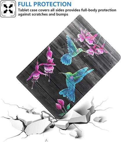 for iPad 10th Generation Case 2022 10.9 Inch, Slim PU Leather Stand Folio Cover with Auto Sleep Wake for iPad 10th Generation 10.9" 2022, Dinosaur in Saudi Arabia