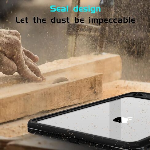 حافظة AICase 10.2 iPad 9th/ 8th/ 7th Generation 2021/2020/ 2019 IP68 مقاومة للماء مع واقي شاشة مدمج بحبل، حافظة متينة مقاومة للماء ومضادة للصدمات لجهاز Apple ipad 10.2 iPad 9th، 8th & 7th Gen in Saudi Arabia