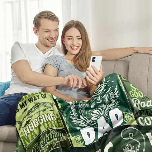 بطانية التخييم، هدايا التخييم، أفكار هدايا لمحبي التخييم للرجال والنساء، هدايا العربة، هدايا RV، أفضل الهدايا لأصحاب RV، المخيم في الهواء الطلق RV السفر المشي لمسافات طويلة سرير أريكة الأريكة 60 "× 50" in Saudi Arabia