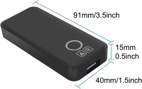 Wireless Android Auto CarPlay Adapter for Factory Wired CarPlay Cars Plug & Play for Phones Converts Wired to Wireless 5.8GHz WiFi Bluetooth Auto Fit for Cars from 2015 & for Apple iPhone iOS 10+ in Saudi Arabia