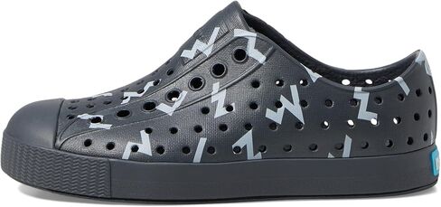 Native Shoes Jefferson Sugarlite Print (Little Kid) Sneaker, Jiffy Black/Shell White/Up in Space, 11 US Unisex in Saudi Arabia