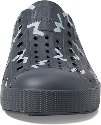 Native Shoes Jefferson Sugarlite Print (Little Kid) Sneaker, Jiffy Black/Shell White/Up in Space, 11 US Unisex in Saudi Arabia