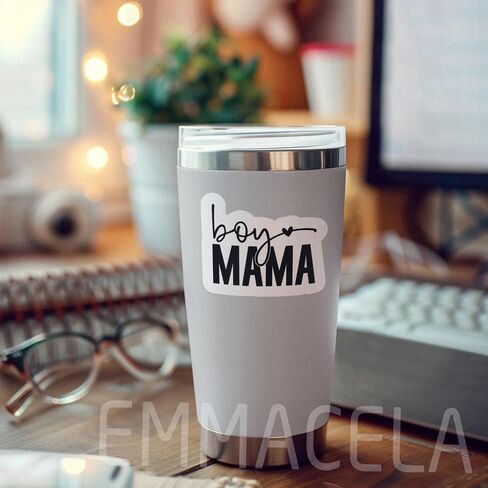 (3Pcs) Boy Mama Sticker Boy Mom Sticker Mom Life Sticker, Perfect for Moms Mama Mothers Grandma Mother's Day– Waterproof Vinyl Decal for Books Laptops Phones Tumblers Water Bottles, Size 3 x 2.5 Inch in Kuwait