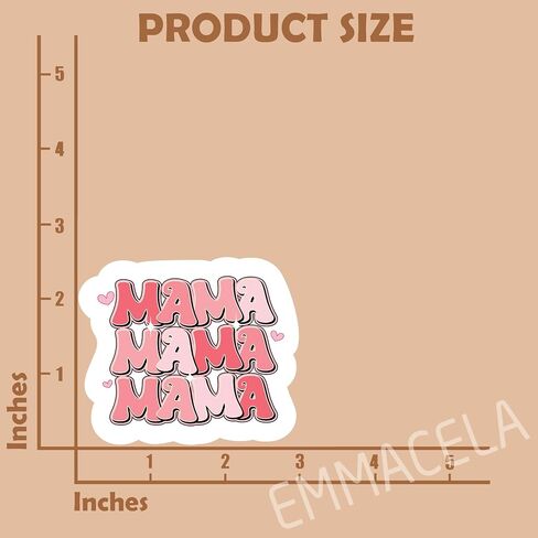(3Pcs) Boy Mama Sticker Boy Mom Sticker Mom Life Sticker, Perfect for Moms Mama Mothers Grandma Mother's Day– Waterproof Vinyl Decal for Books Laptops Phones Tumblers Water Bottles, Size 3 x 2.5 Inch in Kuwait