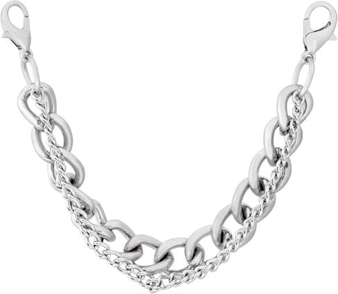HAQUIL 2PCS Punk Goth Hearts Link Metal Shoe Chain, Shoe Charms, Link Shoelace Chains, Shoe Lace Charm Chains, Footwear Jewelry Accessories in Saudi Arabia