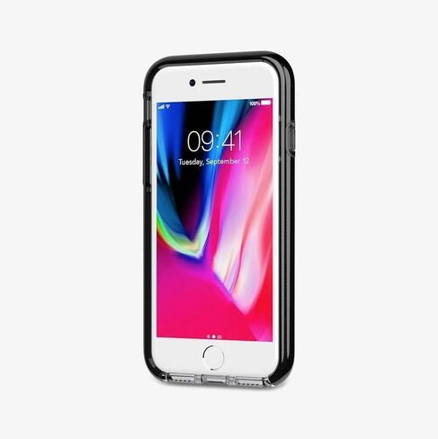 حافظة هاتف Tech21 Evo Edge لهاتف Apple iPhone SE 2022 لهاتف iPhone 7/8 مع حماية متعددة من السقوط بطول 12 قدمًا in Kuwait