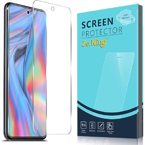 [3 Pack] Designed for BLU G91 Max Tempered Glass Screen Protector, 9H Hardness [HD Clarity] Case Friendly Anti-scratch, Bubble Free