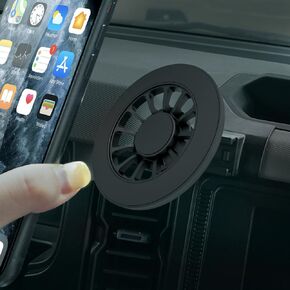 BEERTE Fits MagSafe Car Mount Fit for Ford Bronco 2021-2024 Magnetic Car Phone Holder Strong Magnets Phone Mount Fit for iPhone 16 15 14 13 12 Series MagSafe Case All Phones (Not Fit Bronco Sport)
