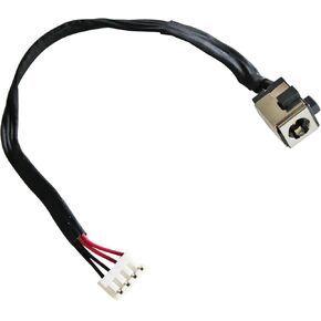 GinTai DC Power Jack with Cable Socket Plug Charging Port Replacement for Toshiba Satellite C670 C670D C675 C675D L770 L770D L775 L775D