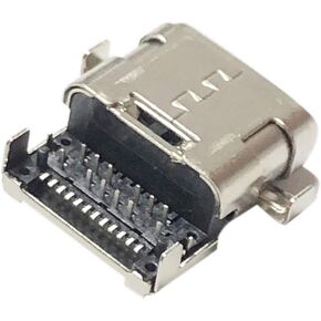 GinTai Type-C USB Charging Port DC Jack Connector Replacement for Asus Chromebook C204 C204MA C204EE/ C523 C523N C523NA-DH02/C434TA C434T C214 C214MA