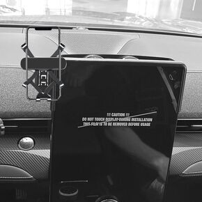 حامل هاتف السيارة متوافق مع 2021-2024 Ford Mustang mach e Phone Mount الملحقات الداخلية حامل الهاتف مقاس 15.5 بوصة (لـ 2021-2024 Mustang mach e 15.5 بوصة)