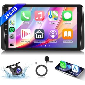 [2G+64G] راديو سيارة Android لسيارة Dodge Grand Caravan 2011-2020 لسيارة Chrysler Grand Voyager 2011-2015 Wireless Carplay Android Auto، Hodozzy 9 بوصة ستيريو سيارة مع نظام تحديد المواقع/WiFi/Bluetooth، FM RDS، وصلة مرآة in Kuwait