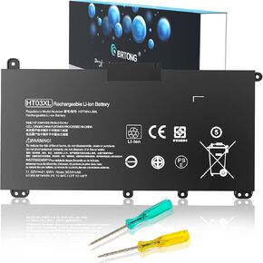 HT03XL Laptop Battery for HP Pavilion 14-DK 14-DF 14-CF 14-CE 15-da0xxx 15-cs0xxx 15-DB 15-CW 15-CR Series 15-CS0053CL 15-DA0014DX 15-DW0033NR HT03041XL HSTNN-DB8R HSTNN-UB7J L11421-2C2 L11421-542