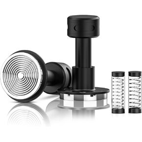IKAPE 53.3mm Espresso Tamper، سدادة القهوة مع نوابض بديلة 15lb / 25lb / 30lb، Impact Espresso Tamper مع ردود فعل صوتية