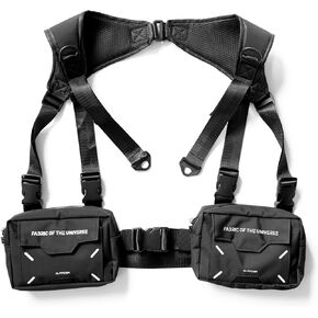 Fabric of the Universe Techwear Fashion Dual Holster Style Chest Bag Tactical Rig