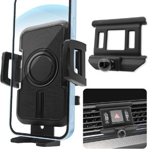 WAAPAK Car Phone Holder Mount 2018-2024 Audi Q5 SQ5 Auto Accessories Interior Decoration Smartphone Thick Case Cradles Navigation Bracket iPhone
