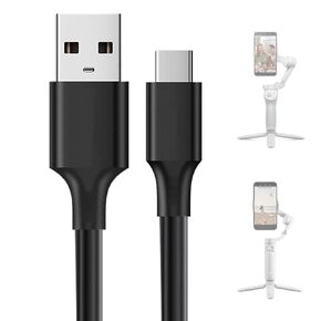 5FT USB C Gimbal Stabilizer Charger Cable for DJI OM5, OM4, OM4 SE, DJI OSMO Mobile 3, Ronin-SC, Ronin-S, RS 2, RSC 2, OSMO pocket 2, Action 2, FPV Remote Control, Phone Stabilizer Charging Power Cord