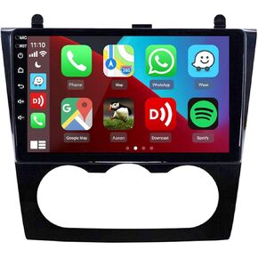 9 Inch HD Touchscreen Android 12 Car Stereo for Nissan Teana Altima 2008-2012 Car Radio Apply Carplay with GPS Navigation Bluetooth Wi-Fi FM USB(2G RAM+32G ROM) (Automatic)