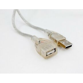 BUSlink 3ft USB 2.0 A Male to A Female Extension Extender Cable 36 inch Silver