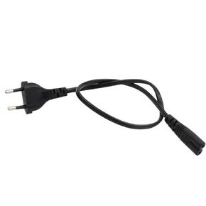 Power Cord Extension Y Cable European Plug Europlug CEE7/16 to IEC320 C7 + Euro Socket CEE7/1 for Laptop PS4 LED TV Lamp Speaker Monitor Printer