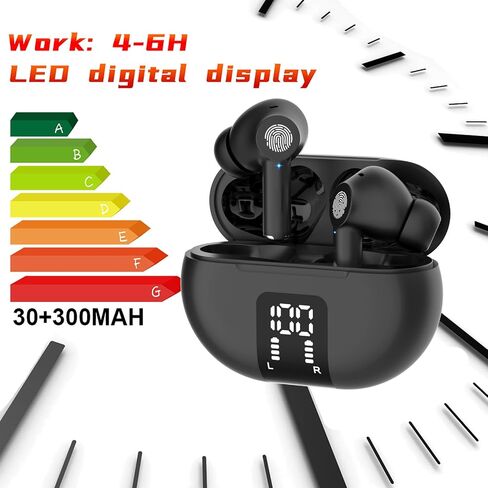 Language Translator Earbuds Two Way Real-time Translator Device with 144 Languages Instant Online Translator 2024 Voice Translation with APP Fit for iOS & Android in Kuwait