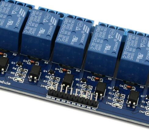 ياكاموز 2 قطعة تيار مستمر 5 فولت 8 قنوات وحدة مرحل لراسبيري بي DSP AVR PIC ARM in Kuwait