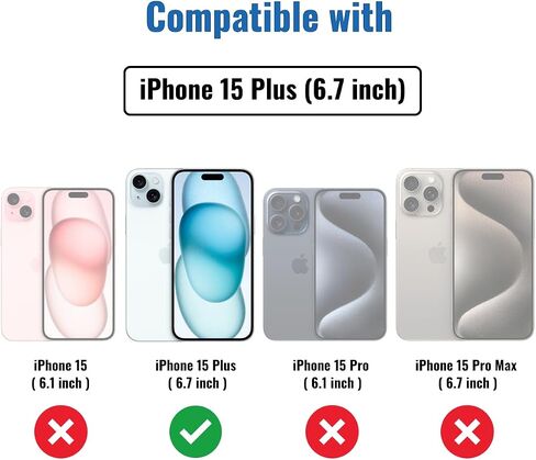 4 قطع من واقي شاشة الخصوصية لهاتف iPhone 15 Plus [6.7 بوصة]، حماية المستشعر، متوافق مع الجزيرة الديناميكية، طبقة زجاجية مقواة خاصة مضادة للتجسس 9H، مضادة للخدش، سهلة الاستخدام in Kuwait