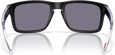 Oakley Men's OO9102 Holbrook Square Sunglasses, Matte Crystal Black/Prizm Black Polarized, 57 mm in Saudi Arabia