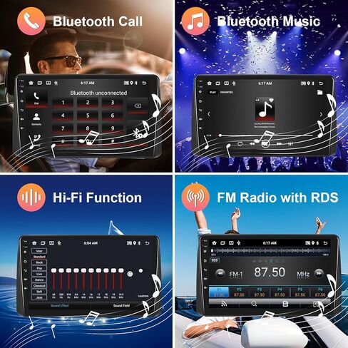 [2G+64G] راديو سيارة Android لسيارة Dodge Grand Caravan 2011-2020 لسيارة Chrysler Grand Voyager 2011-2015 Wireless Carplay Android Auto، Hodozzy 9 بوصة ستيريو سيارة مع نظام تحديد المواقع/WiFi/Bluetooth، FM RDS، وصلة مرآة in Kuwait