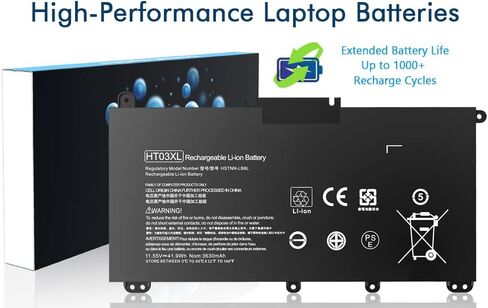HT03XL بطارية كمبيوتر محمول ل HP بافيليون 14-DK 14-DF 14-CF 14-CE 15-da0xxx 15-cs0xxx 15-DB 15-CW 15-CR Series 15-CS0053CL 15-DA0014DX 15-DW0033NR HT03041XL HSTNN-DB8R HSTNN-UB7J L11421-2C2 L11421-542 in Saudi Arabia