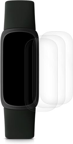 kwmobile Screen Protectors Compatible with Fitbit Inspire 3 - Set of 3X Clear TPU Films - Transparent in Saudi Arabia