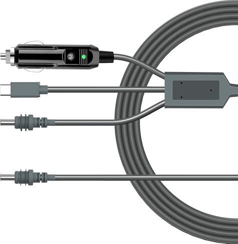 Mity rain for 3 in 1 Starlink Mini Cable 9.85FT, Replacement Cable with USB C/Car Charger/DC to DC Cable for Starlink Mini Power Cable, High Speed Waterproof Accessories Kit for Starlink Mini in Saudi Arabia