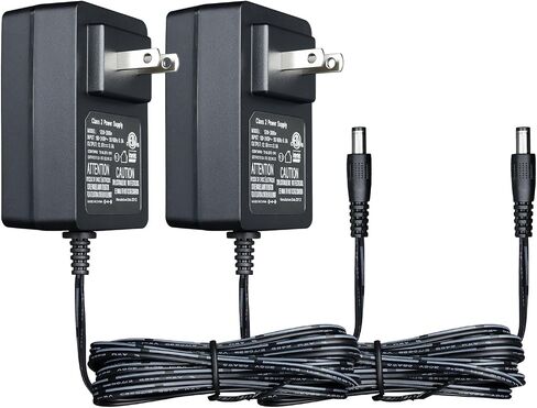 UL Listed 12V 3A/3000mA 6ft Power Supply Adapter, AC to DC 36W 3A 2.5A 2A 1.5A 1A 0.5A Replacement Power Cord for CCTV Camera, DVR/NVR, Webcam, LED Strip Light, Router, Speaker, Desk Lamp and More in Kuwait