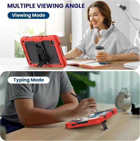 SEYMAC Case for Samsung Galaxy Tab A9 8.7 inch 2023(SM-X110/X115/X117), Shockproof Full-Body Protective Case with Screen Protector Adjustable Kickstand for Samsung A9 Tablet, Blue in Saudi Arabia