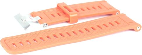 uxcell Watch Band Strap Loops, Rubber Replacement Fastener Rings Silicone Watch Holder Keeper for 20mm Width Watch Band, Black 2 Pcs in Saudi Arabia