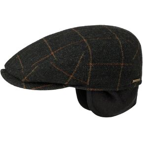 Stetson Kent Wool Ivy Cap with Earflaps Men | Made in The EU