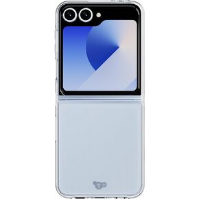 Tech21 EvoClear case for Samsung Galaxy Z Flip6 - Impact Protectoin -Anti-Yellowing - Clear case