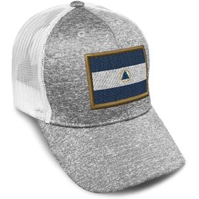 Custom Trucker Hat Jersey Baseball Cap Nicaragua Embroidery for Men & Women