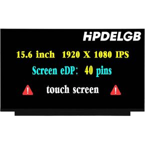 Replacement for Lenovo NV156FHM-T07 V8.1 V8.3 V8.4 R156NWF7 R2 4.2 R156NWF7 R2 2.3 5D11C74688 5D11C12738 5D10W46422 5D10W46421 5D11C12733 5D11B44693 LCD Touch Screen 15.6" 1080P 40PIN FHD IPS