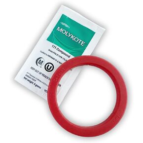 Gasket made for Gaggia Classic Espresso Machine. Cafelat Gasket 8.5mm and Molykote 111 Grease.