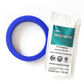 Gasket made for Gaggia Classic Espresso Machine. Cafelat Gasket 8.5mm and Molykote 111 Grease.