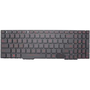 New Replacement Keyboard Compatible with ASUS ROG Strix GL553 GL553VD GL553VW ZX553VD GL753 GL753V GL753VE GL753VD FX553VD FX53VD FX753VD FZ53V with Backlit