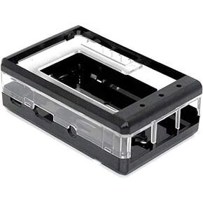 sb components 3.2" TFT LCD Transparent Case for Raspberry Pi 2 and Raspberry Pi 3 (Black)