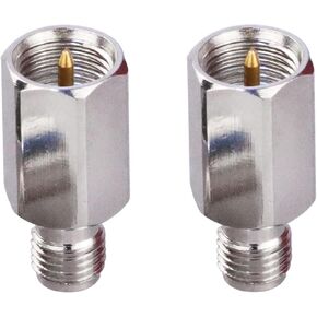 TUOLNK 4 Type Set SMA to FME 4G Antenna Adapter Kit SMA to FME Coaxial Adapter WiFi Antenna for Coaxial Cable WiFi Antenna Wireless LAN Device RF Coax Connector