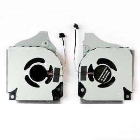 CPU + GPU Cooling Fan Replacement for Dell G5 15 5590 P82F G7 15 7590 G7 17 7790 Series 12V 1A 006KT2 0C04TH 0MRJKK 09THTN DFSCK221051821 FLNK DFSCK221151811 FL1J